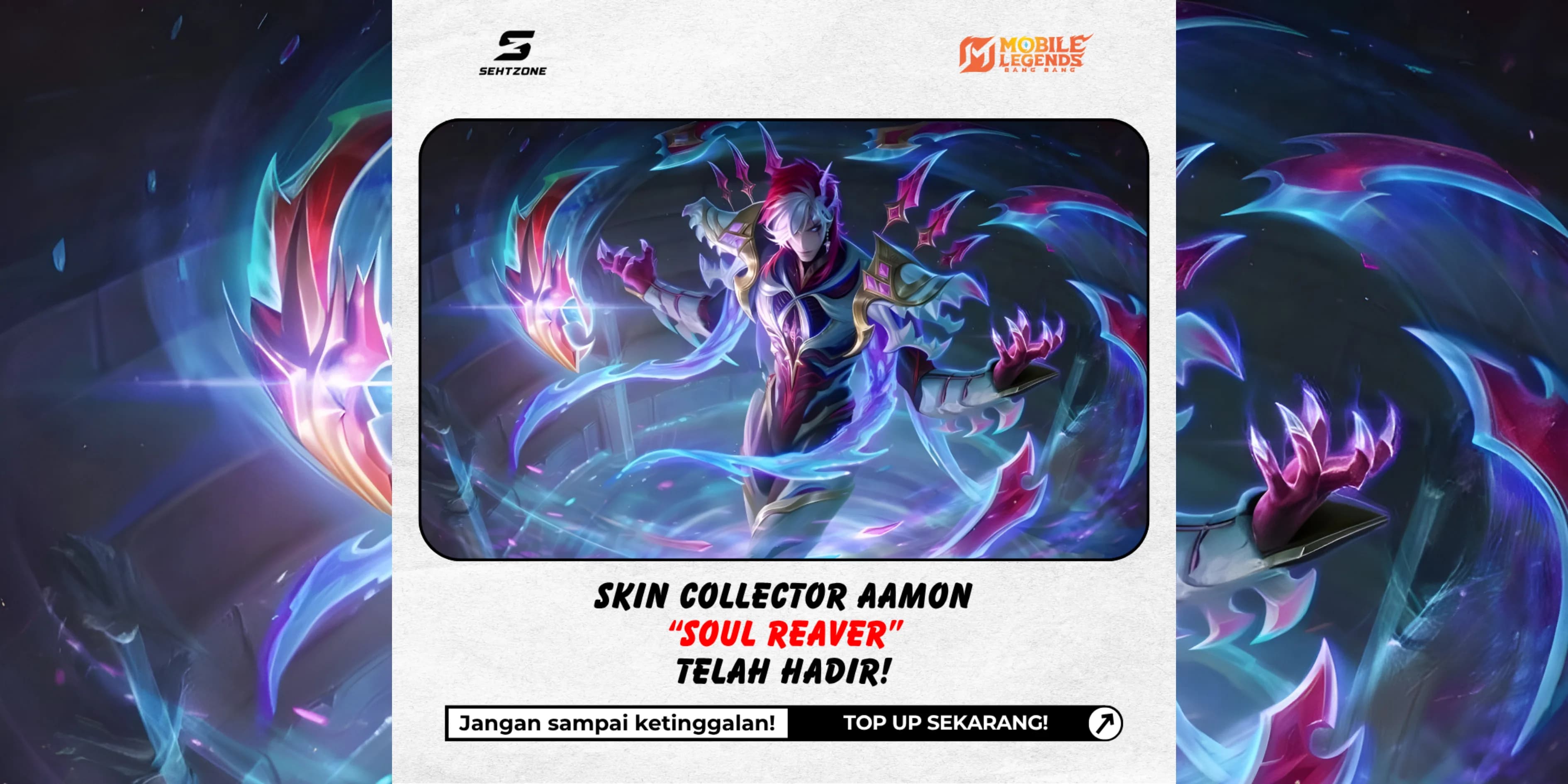 Skin Collector Aamon “Soul Reaver” Telah Hadir di Mobile Legends ...